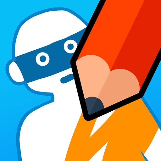 Game icon for Line Up: Draw the Criminal by Kwalee Ltd